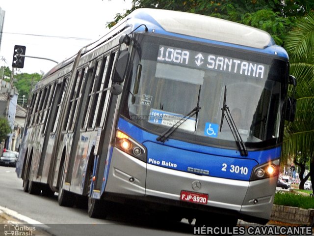 capital paulista Ônibus da Sambaíba 106A