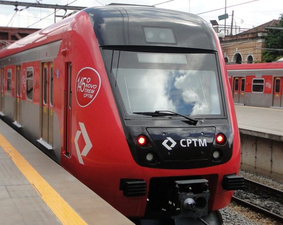Linha 7-Rubi novo Trem da série 9500 da CPTM