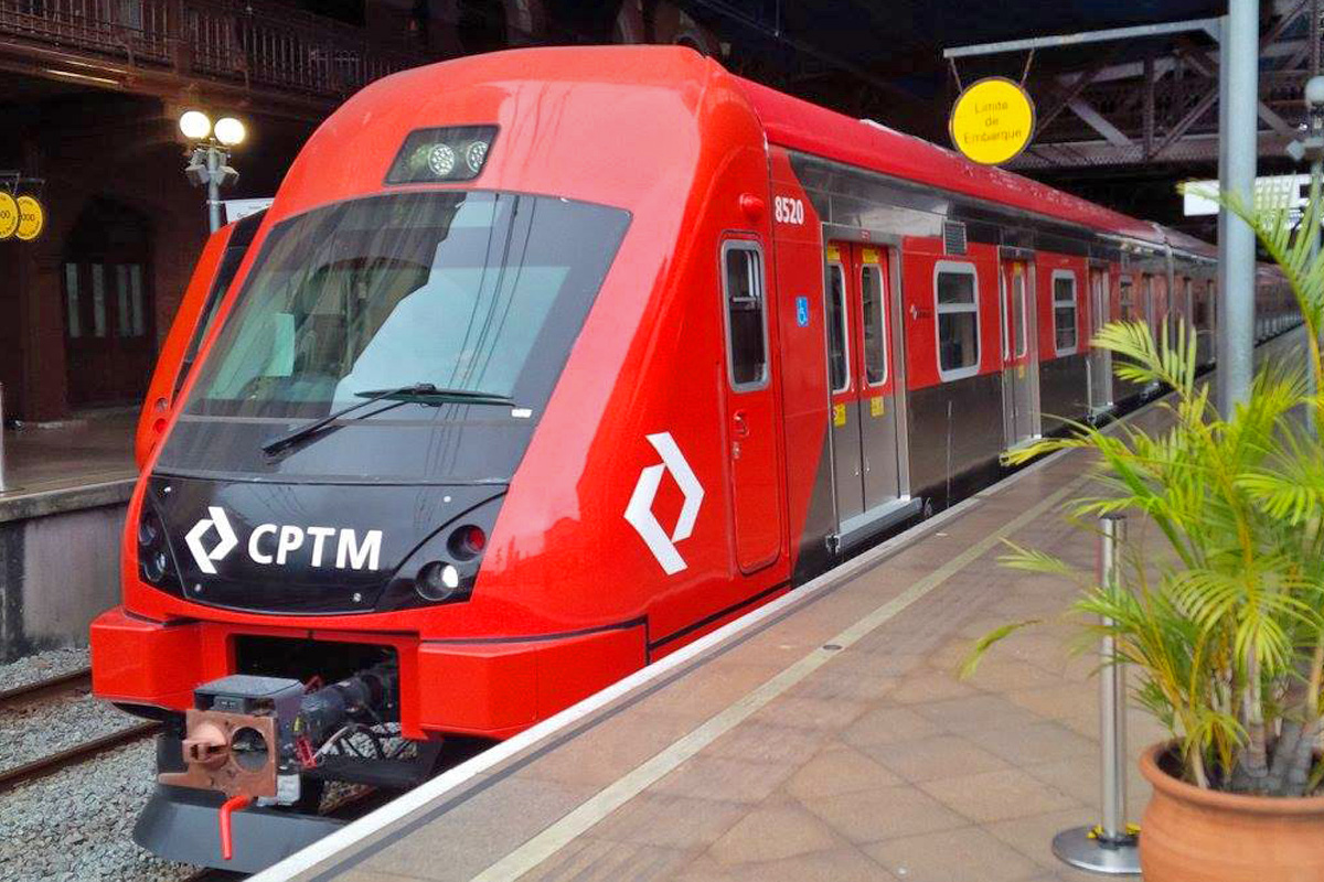 série 8500 Obras estações da CPTM trens da cptm comércio ambulante