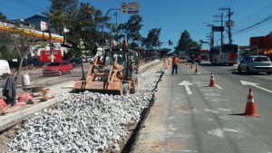 Obras no Corredor