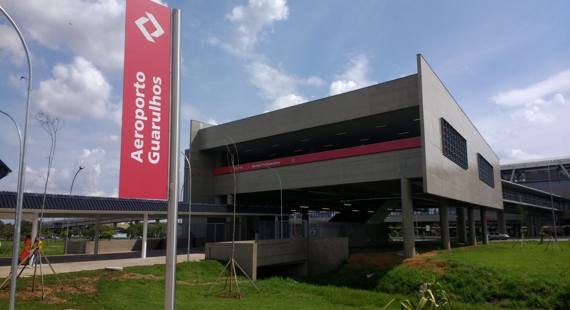 Linha 13-Jade Estação Guarulhos-Aeroporto Aeroporto de Guarulhos