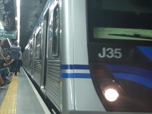 Viagem inaugural do J35 Metrô de São Paulo