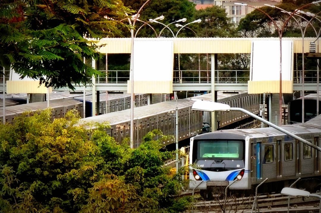 Pátio Jabaquara do Metrô Operador de trem