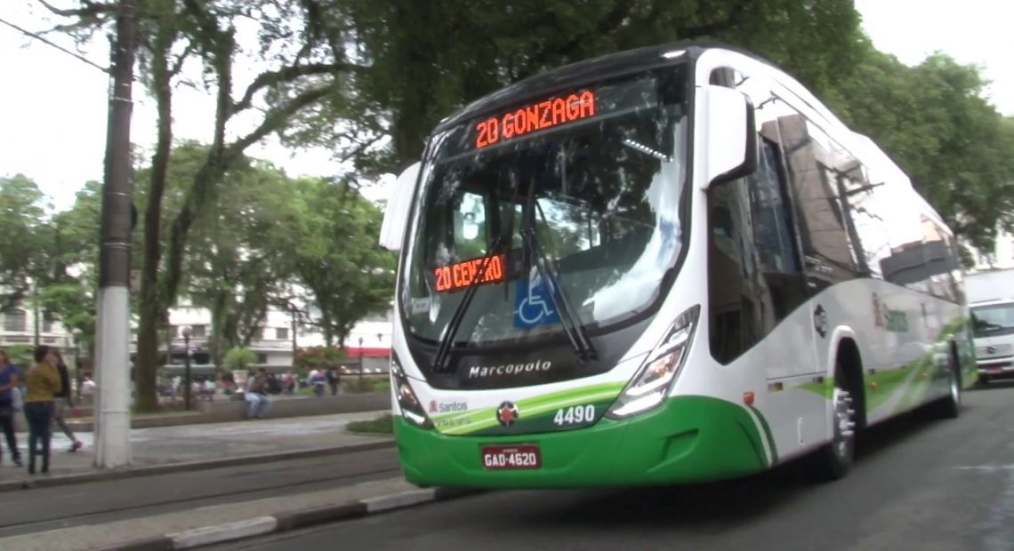 Prefeitura de Santos ônibus de Santos série 1700
