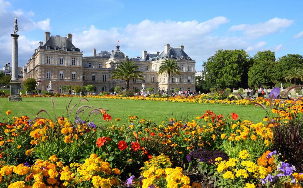 Jardim de Luxemburgo Gustave Flaubert