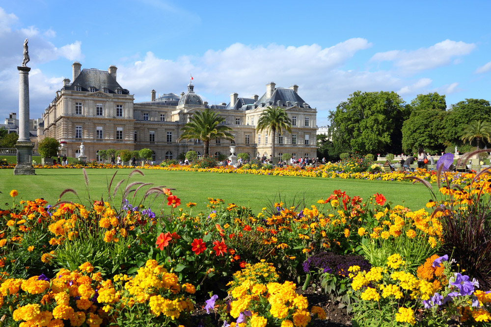 Jardim de Luxemburgo Gustave Flaubert