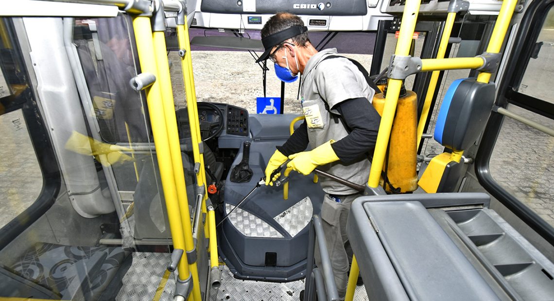 dedetização dos ônibus