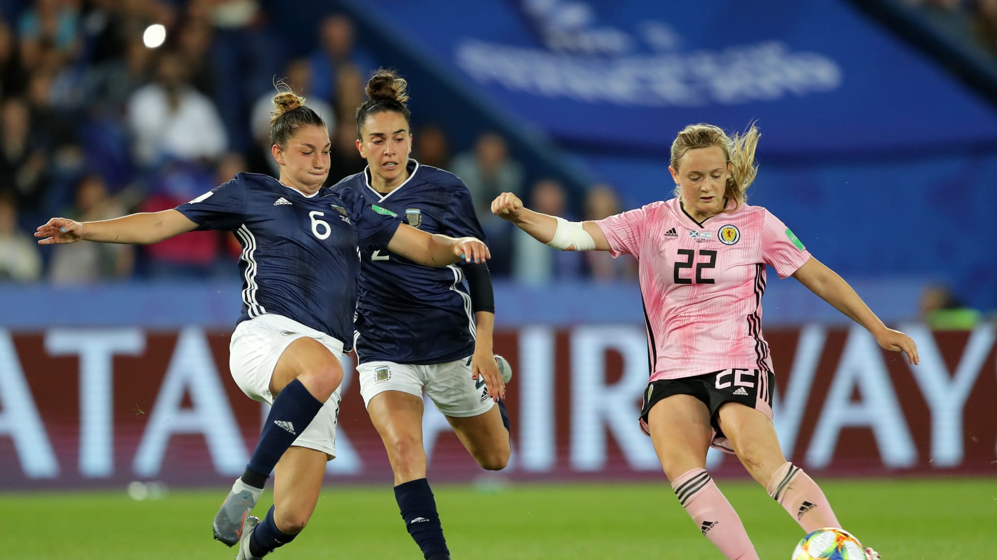 Escócia e Argentina Copa do Mundo de Futebol Feminino