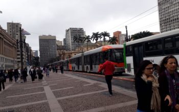 greve dos ônibus em São Paulo