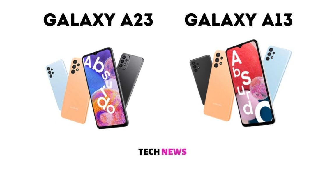 Galaxy A23 e A13 4G