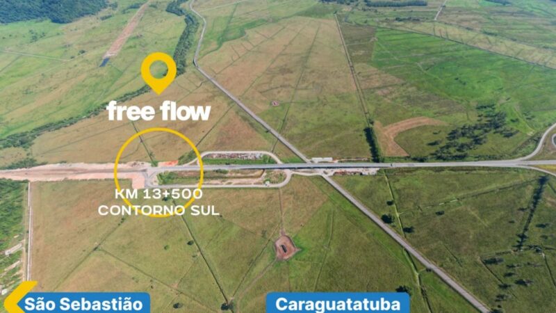 Free Flow Tamoios completa um mês de operação no Contorno Sul com 208 mil veículos