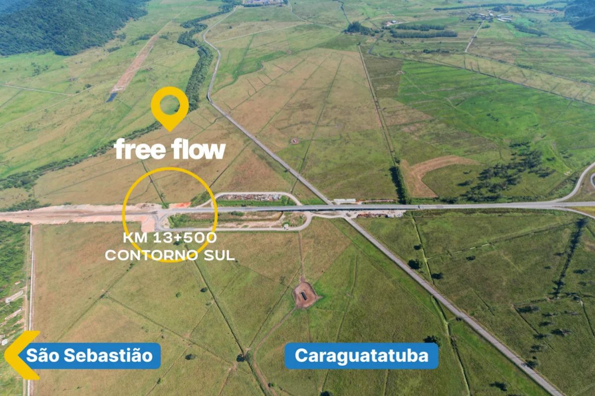 Free Flow Tamoios completa um mês de operação no Contorno Sul com 208 mil veículos