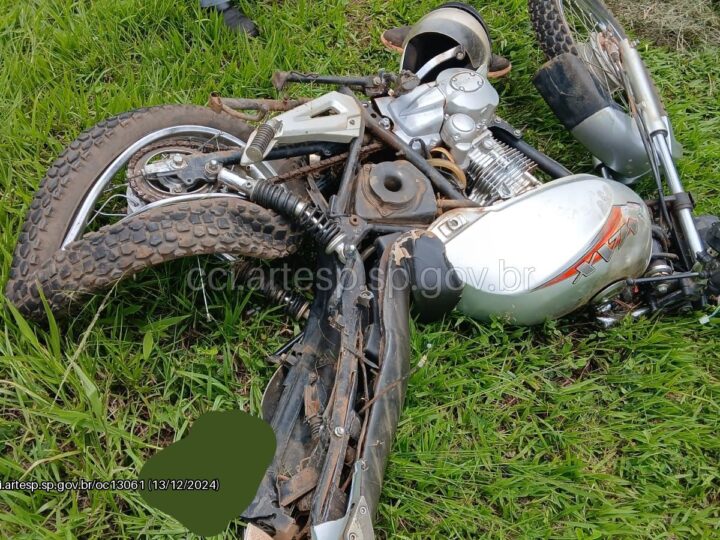 Motociclista morre em acidente na Rodovia SP-191 em Araras