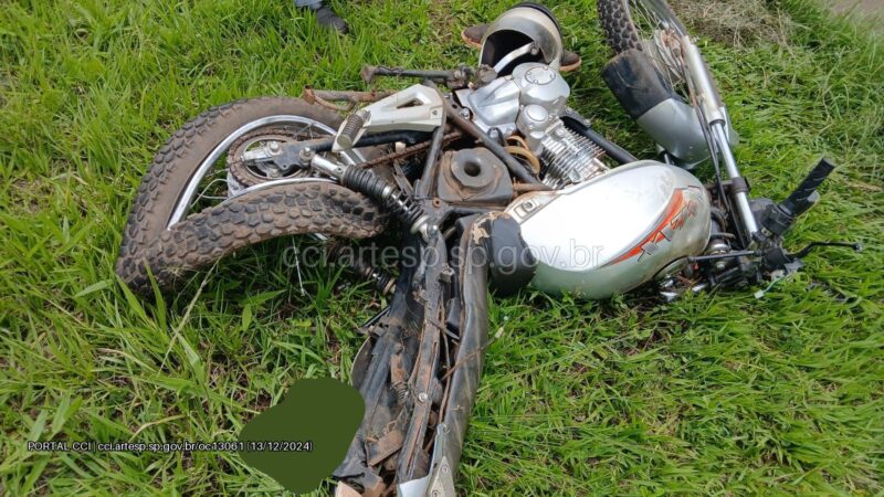 Motociclista morre em acidente na Rodovia SP-191 em Araras