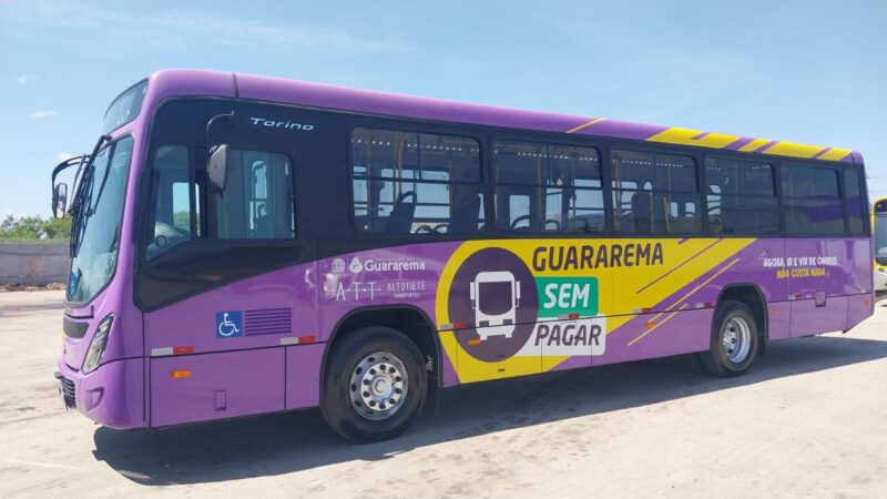 Guararema terá transporte público gratuito a partir de 2025