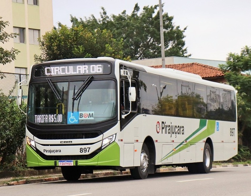 Taboão da Serra aumenta tarifa de ônibus municipais para R$ 5,80