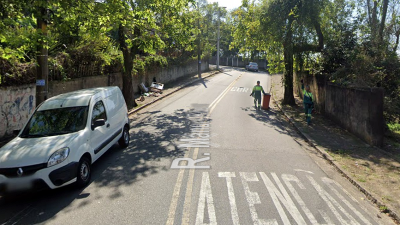 Acidente entre carro e moto deixa motociclista ferido em Santo André