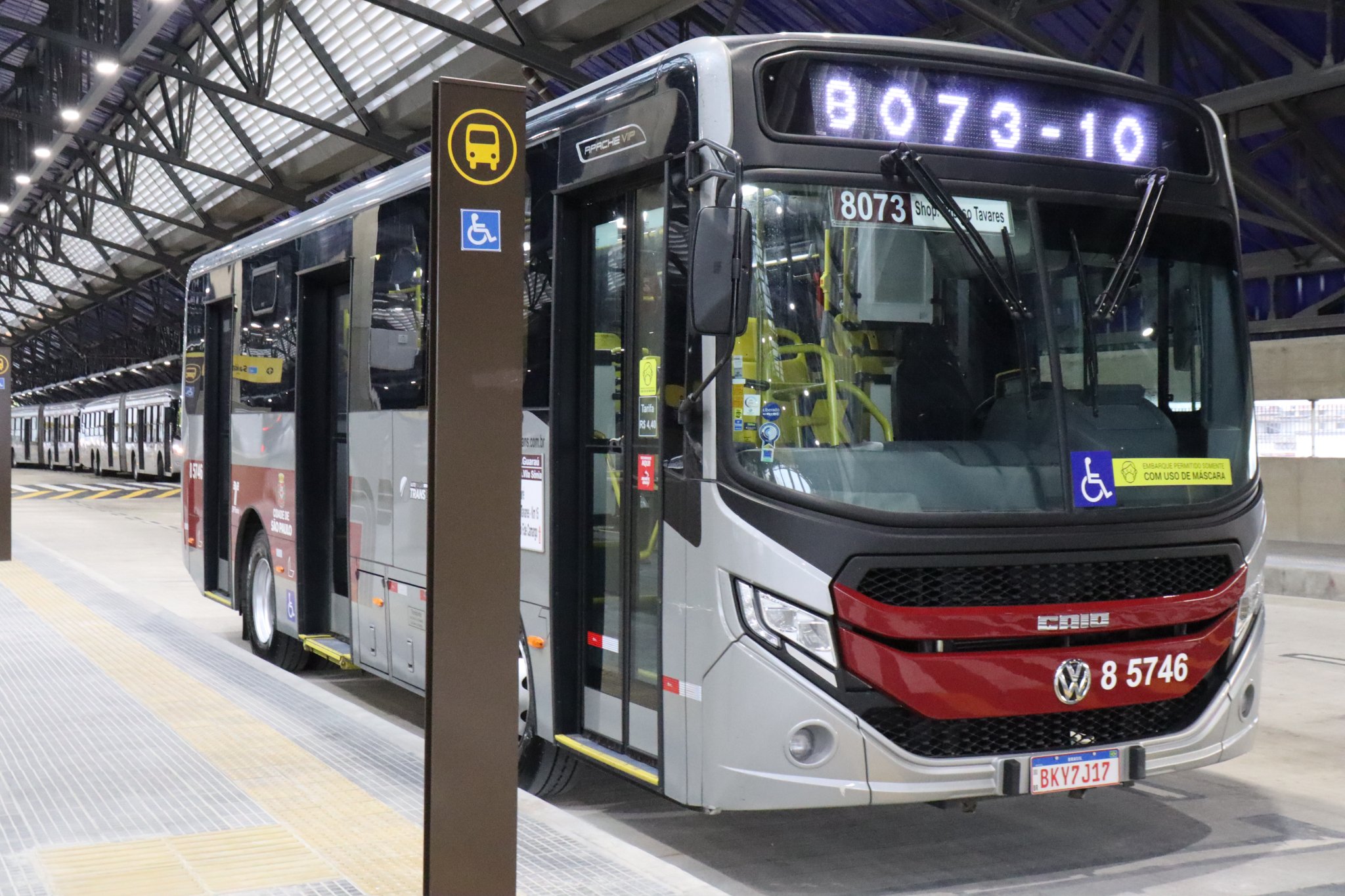 SPTrans altera itinerário da linha 8073/10 Jd. Guaraú – Term. Vl. Sônia a partir deste sábado (1°)