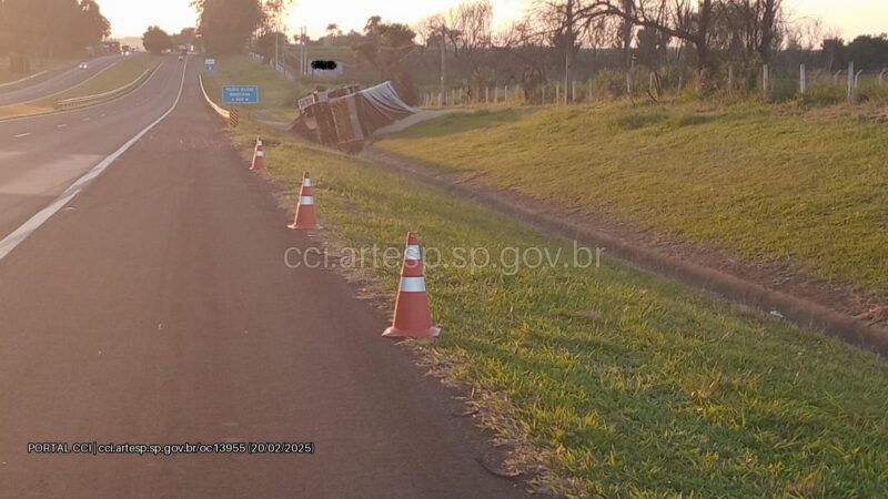 Motorista de carreta morre atropelado após acidente na Marechal Rondon