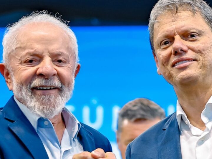 Lula e Tarcísio lançam edital para construir o túnel Santos-Guarujá