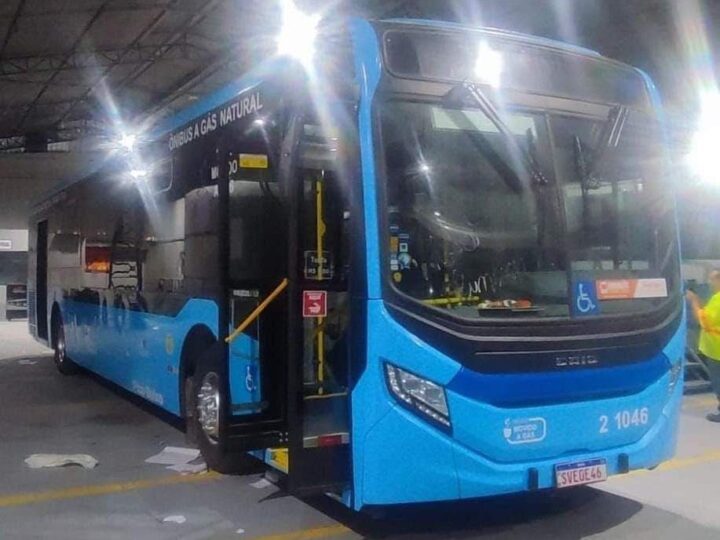 Viação Sambaíba testa ônibus a gás natural em São Paulo