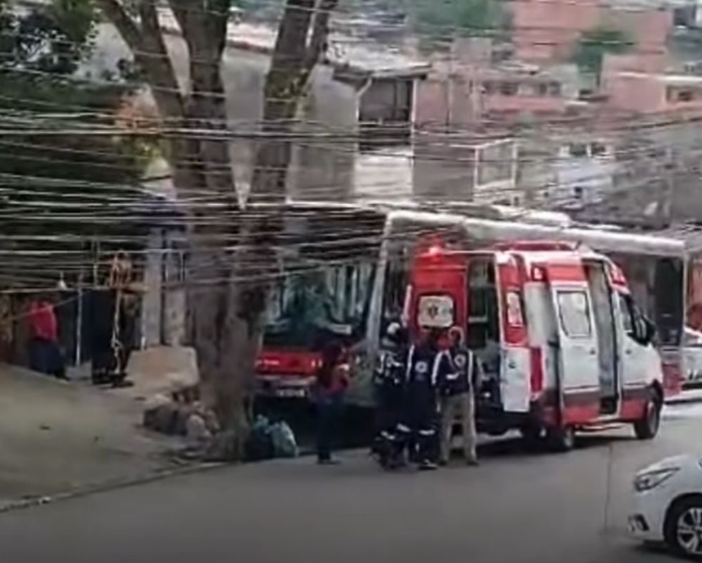 Ônibus colide com árvore na Zona Leste de SP e deixa 13 feridos