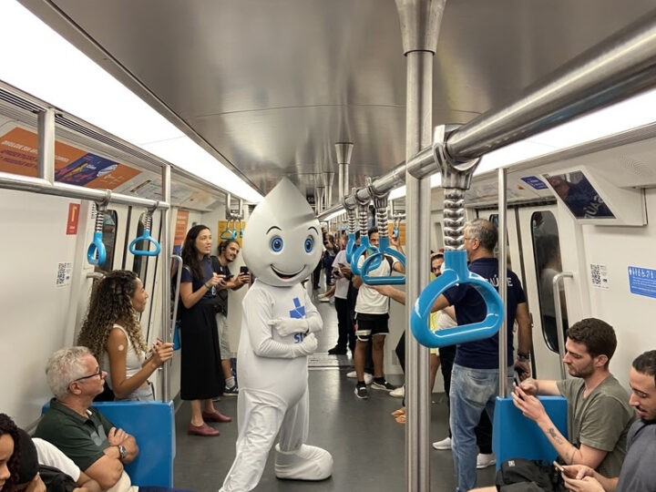 MetrôRio recebe postos de vacinação contra gripe e sarampo nos dias 16 e 17